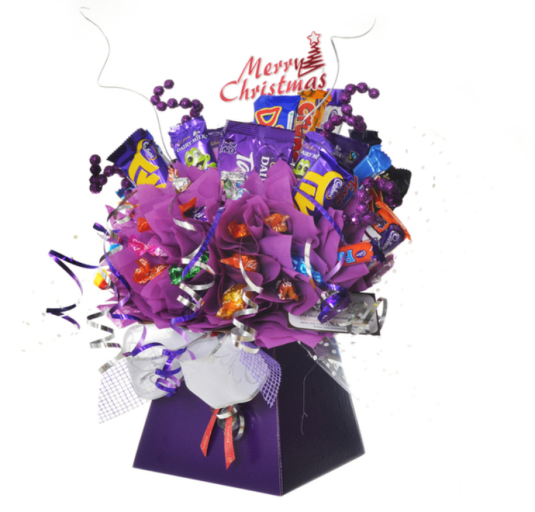 cadbury chocolate bar bouquet for christmas