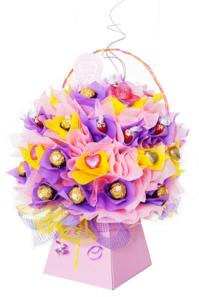 Mothers day chocolate bouquet