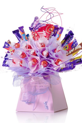 Chocolate Bar Cadbury Bouquet with Lindt